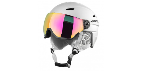 Race visiera bianco