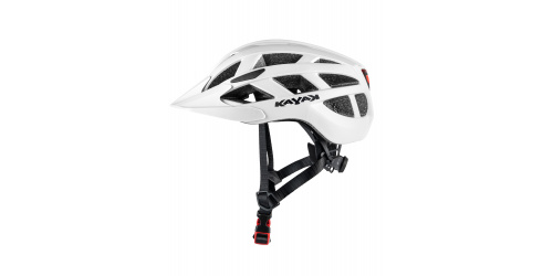Casco Strike - bianco laterale